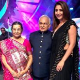 Dhvani Bhanushali meets her idol veteran composer Anandji on the sets of Indian Idol 12