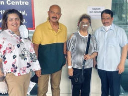 Hrithik Roshan’s parents Rakesh and Pinkie Roshan and sister take second dose of COVID-19 vaccine