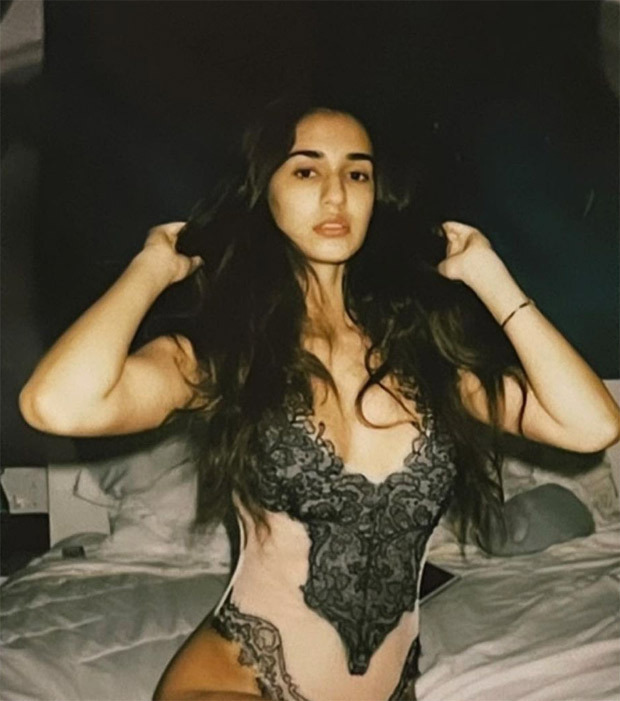 Disha Patani sets the internet on fire as she poses in lace lingerie bodysuit Disha Patani sets the internet on fire as she poses in lace lingerie bodysuit