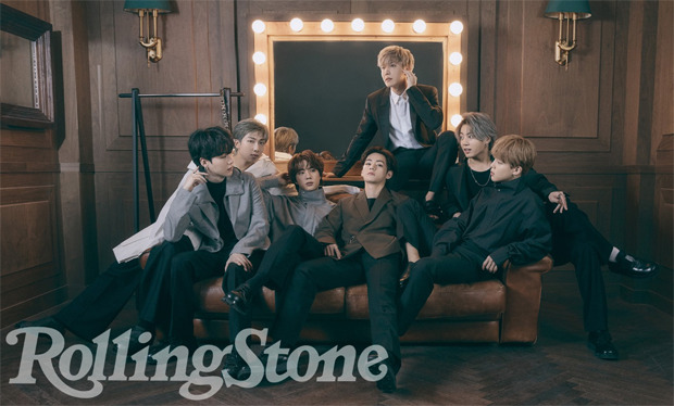 BTS soars in Louis Vuitton on the June cover of Rolling Stone 