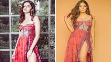 FASHION FACE-OFF: Ananya Panday or Malavika Mohanan – who stunned in thigh-high slit abstract print dress better?