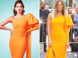 FASHION FACE-OFF: Nora Fatehi or Jennifer Lopez – who looked breathtaking in Alex Perry one-shoulder midi bodycon