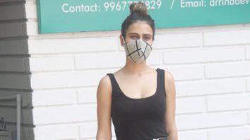 Fatima Sana Shaikh spotted at a pet clinic in Khar