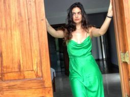 Gabriella Demetriades sizzles in satin dress will spruce up your summer wardrobe
