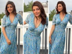 Kajal Aggarwal sets summer vibes in beaded backless midi dress worth Rs. 15,120