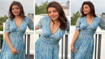 Kajal Aggarwal sets summer vibes in beaded backless midi dress worth Rs. 15,120