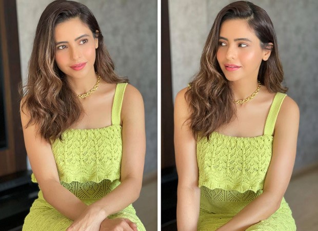 Kasautii Zindagii Kay 2’s Aamna Sharif shines bright in lime green crochet bodycon