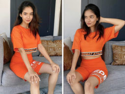 Khatron Ke Khiladi 11’s Anushka Sen dons orange athleisure look in Cape Town, takes up Doja Cat, SZA’s ‘Kiss Me More’ dance challenge