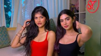 Khushi Kapoor and Anjini Dhawan keep it chic and comfy twinning in bodysuits and sweatpants