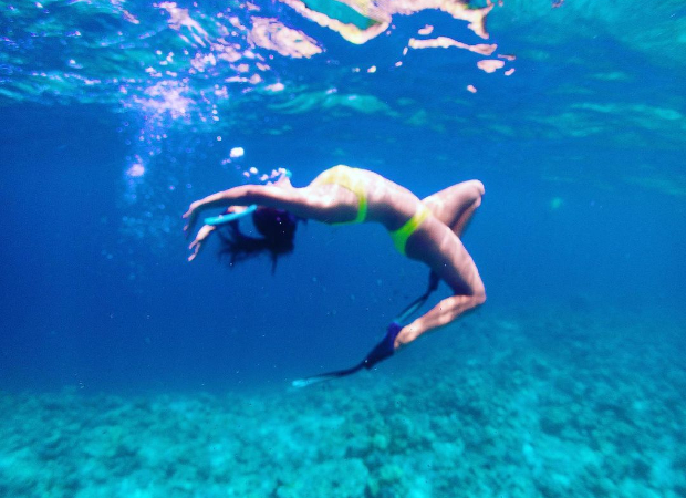 Kiara Advani looks dreamy in neon bikini in underwater photo from her past vacation