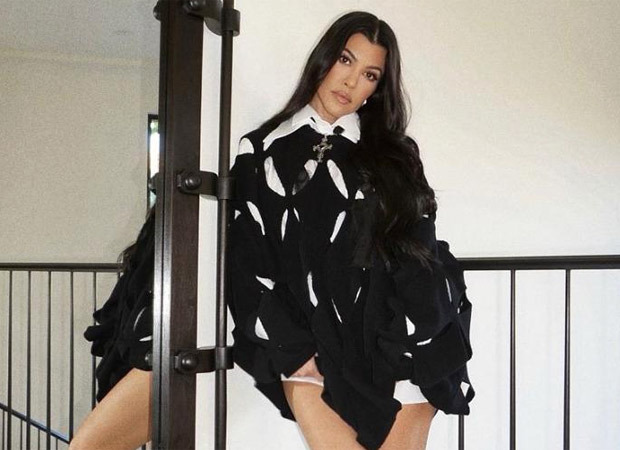 Kourtney Kardashian says ‘leg day’ while donning Valentino shirt dress and Prada combat boots worth Rs. 1 lakh