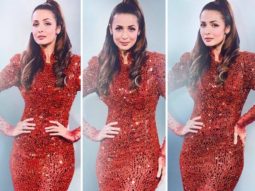 Malaika Arora sparkles in embellished Atelier Zuhra midi bodycon dress worth Rs. 4 lakhs for Super Dancer Chapter 4