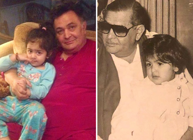 Neetu Kapoor shares throwback picture of Rishi Kapoor and Raj Kapoor as grandfathers Neetu Kapoor shares throwback picture of Rishi Kapoor and Raj Kapoor as grandfathers