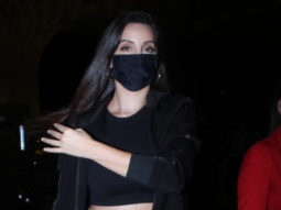Nora Fatehi spotted at Airport