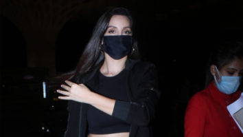 Nora Fatehi spotted at Airport
