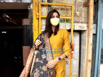 Photos: Aahana Kumra snapped at a Gurdwara in Versova