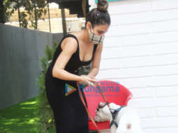 Photos: Fatima Sana Shaikh spotted at a pet clinic
