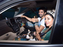 Photos: Gurmeet Choudhary and Debina Bonnerjee snapped in Andheri