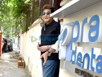 Photos: Jeetendra snapped at clinic in Juhu