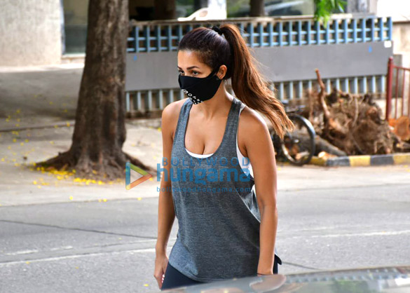 photos malaika arora spotted with her pet on a morning walk 2 3
