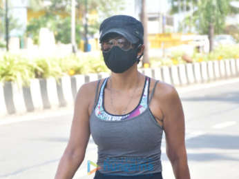Photos: Mandira Bedi spotted at Pali Hill