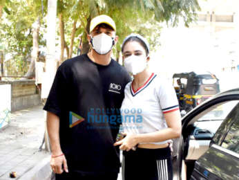 Photos: Prince Narula and Yuvika Chaudhary snapped in Andheri