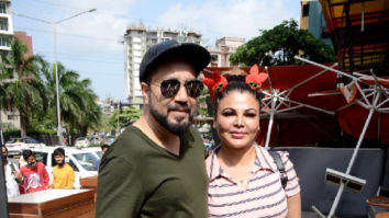 Photos: Rakhi Sawant and Mika Singh snapped in Andheri