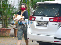Photos: Raveena Tandon and husband spotted in Bandra
