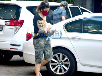 Photos: Raveena Tandon and husband spotted in Bandra