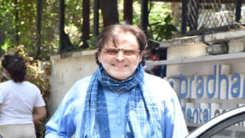 Photos: Sanjay Khan snapped at a clinic in Juhu