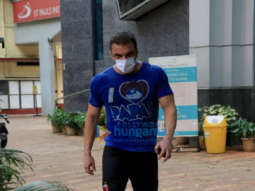 Photos: Sohail Khan snapped at gym in Bandra