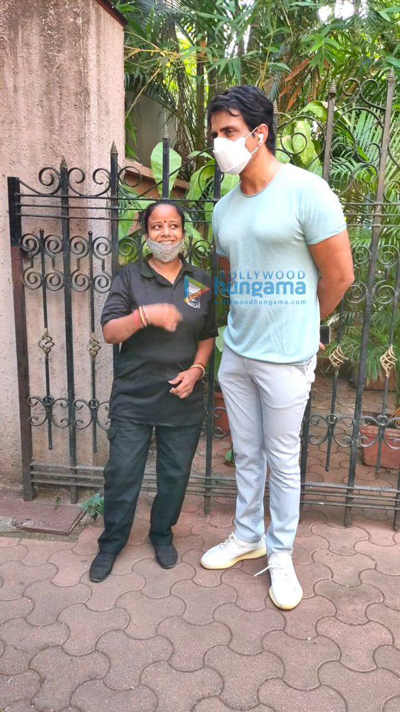 photos sonu sood snapped at his residence 3 4