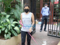 Photos: Sophie Choudry and Aisha Sharma spotted in Bandra