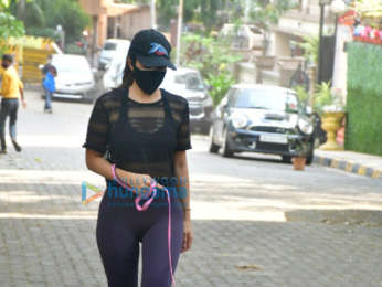 Photos: Sophie Choudry and Malaika Arora spotted during their morning walk