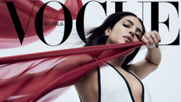 Priyanka Chopra channels her inner diva in white Chanel dress with plunging neckline on the cover of Vogue Australia