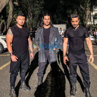 On the sets of the movie Radhe – Your Most Wanted Bhai