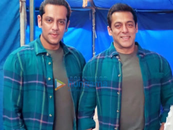 On the sets of the movie Radhe – Your Most Wanted Bhai