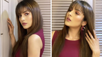 Shehnaaz Gill sets summer vibe in fringes and marsala dress