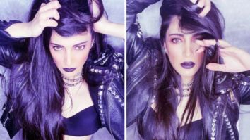 Shruti Haasan goes bold and sassy in all-black and bold lip while flaunting her goth look