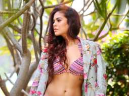 Student Of The Year actress Sana Saeed sets the temperature soaring in printed bikini