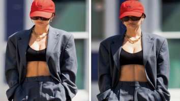 Supermodel Emily Ratajkowski’s latest pantsuit look is the quintessential way of staying comfy and chic