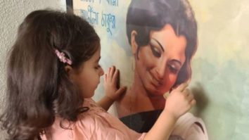 Picture of Inaaya Kemmu staring at grandmother Sharmila Tagore’s movie poster goes viral