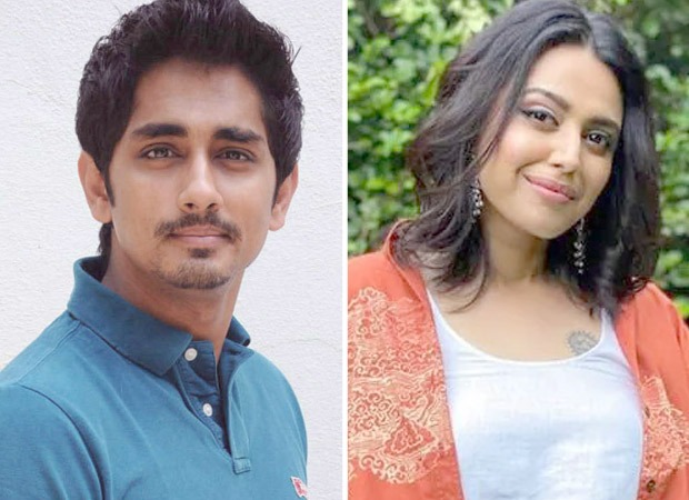 Actor Siddharth says ‘Hindi speaking junta’ are addressing him as ‘South Ka Swara Bhasker’; actress reacts