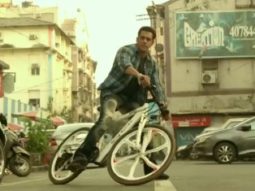 Salman Khan seen riding Being Human’s BH27 e-bicycle for a chase sequence in Radhe – Your Most Wanted Bhai