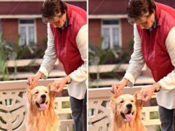 Amitabh Bachchan shares a glimpse of his furry ‘co-star’ from sets of Goodbye