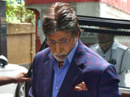 Amitabh Bachchan spotted on shoot in Bandra