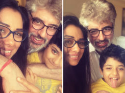 Anupamaa star Rupali Ganguly is back home to her boys almost after two months