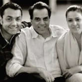 Bobby Deol shares rare picture of wife Tanya and father Dharmendra