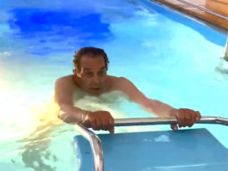 Dharmendra shares a glimpse performing water aerobics on this International Yoga Day