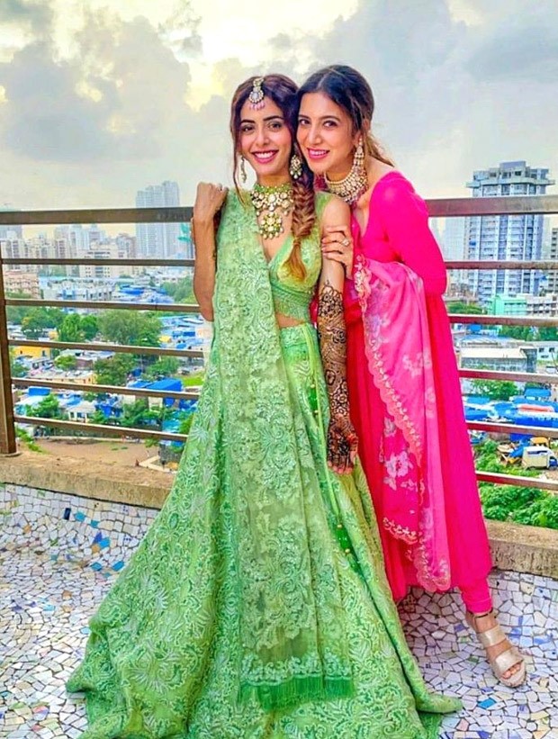Divya Drishti actress Sana Sayyad stuns in green lehenga for her mehendi ceremony ahead of her wedding with Imaad Shamsi